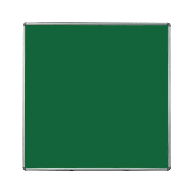 Parrot Non-Magnetic Educational Chalkboard 1220x1220mm Side Panels Option A ED3052