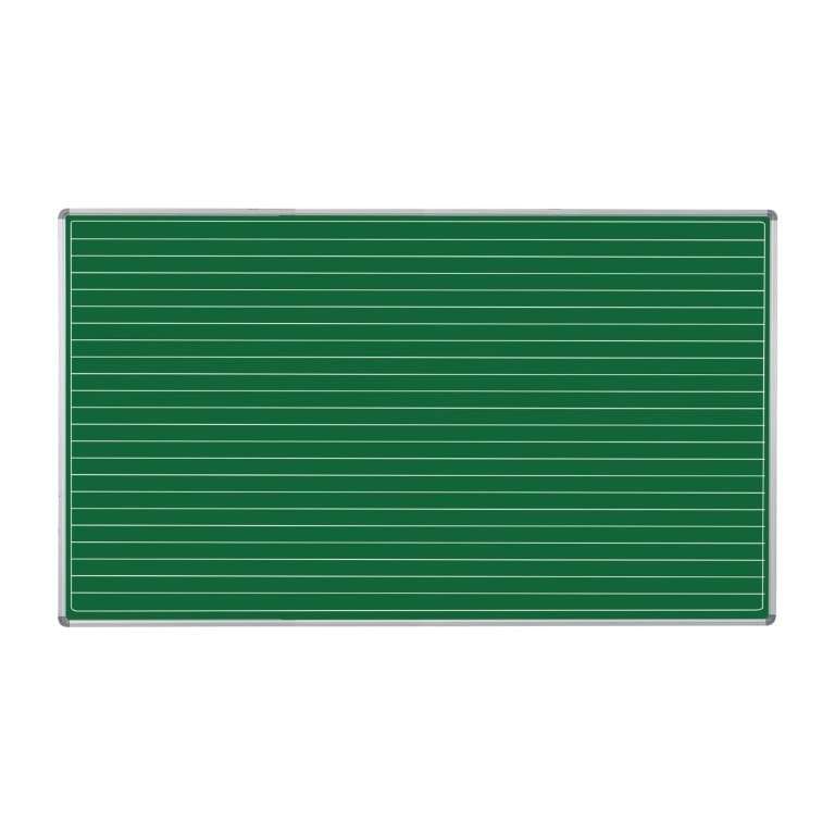 Parrot Non-Magnetic Educational Chalkboard 2420x1220mm Lines Centre Panel Option C ED9176