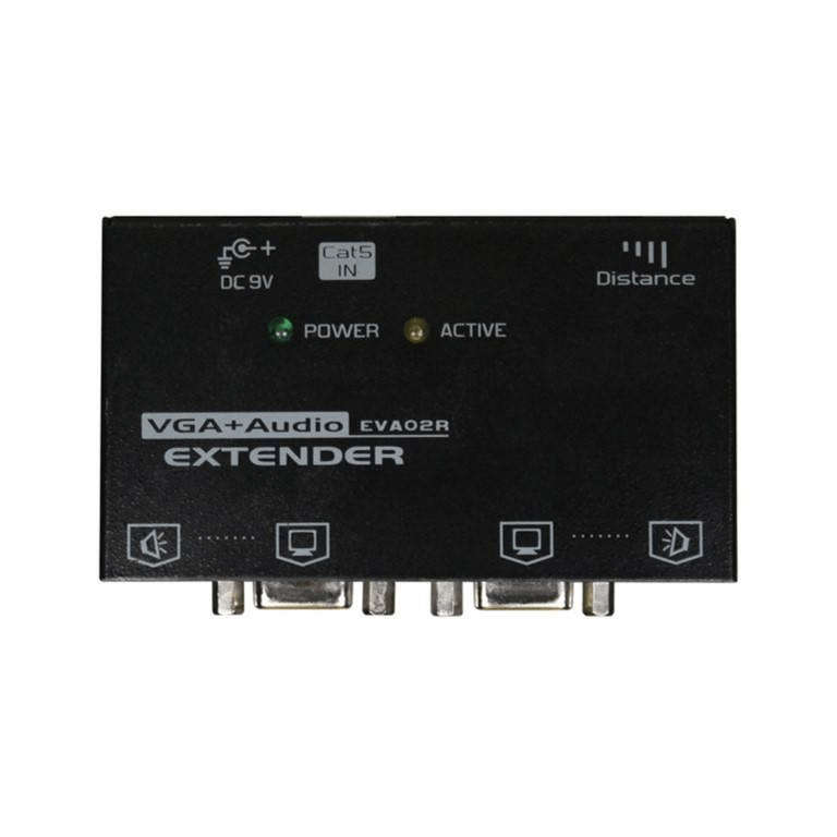 Rextron EVA214 VGA Video Extender over CAT5 with Audio
