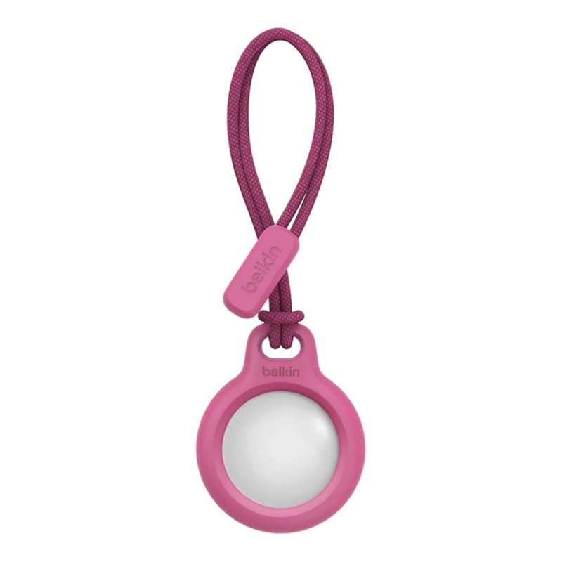 Belkin Secure Holder with Strap for Apple AirTag Pink F8W974BTPNK