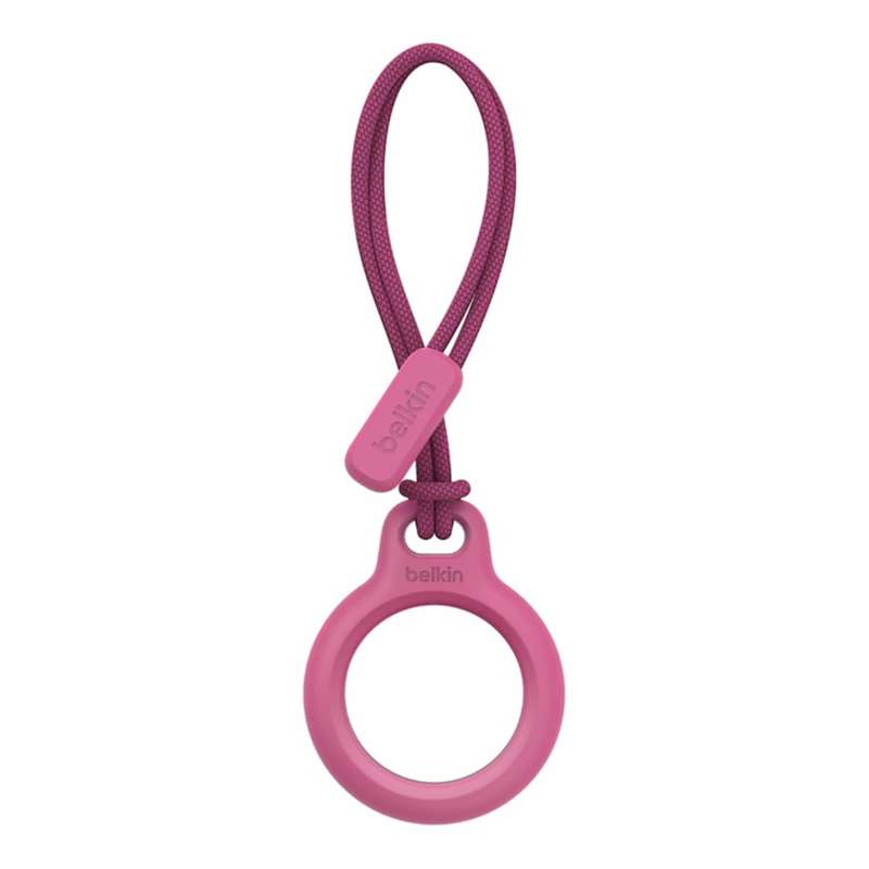 Belkin Secure Holder with Strap for Apple AirTag Pink F8W974BTPNK