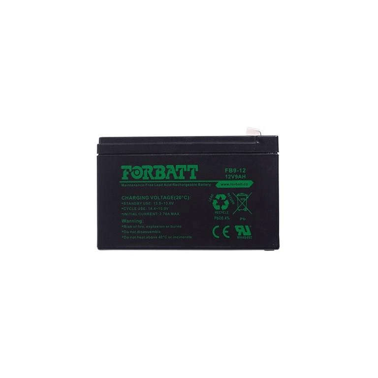 Forbatt 9Ah 12V Lead Acid Battery FB12-9