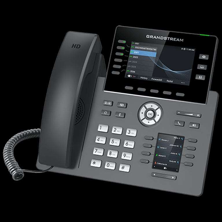 Grandstream GRP2616 6-Line Gigabit PoE Wi-Fi Carrier-grade Desk IP Phone