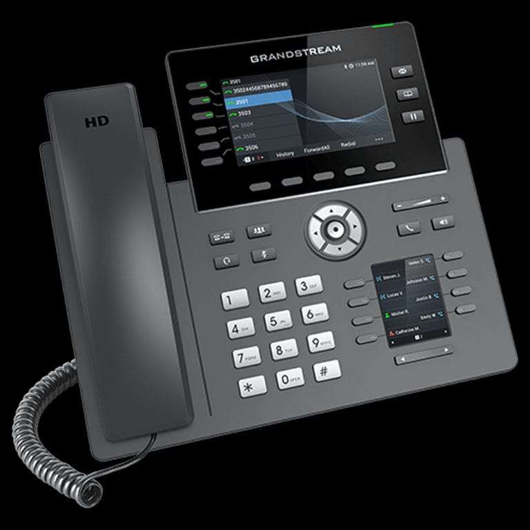 Grandstream GRP2616 6-Line Gigabit PoE Wi-Fi Carrier-grade Desk IP Phone