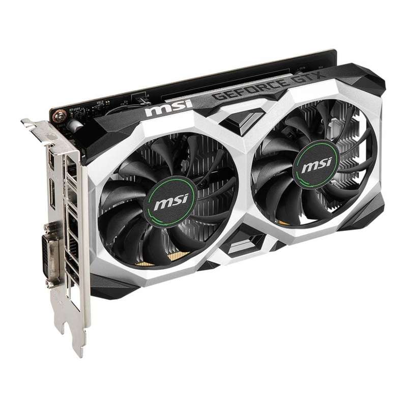 MSI Geforce GTX 1650 D6 Ventus XS OC 4GB GDDR6 Graphics Card GTX 1650 D6 VENTUS XS OC