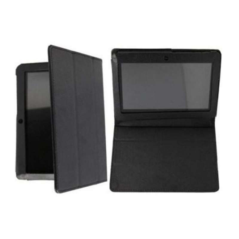 Geeko Velocity Leather Like Cover Black GV0002