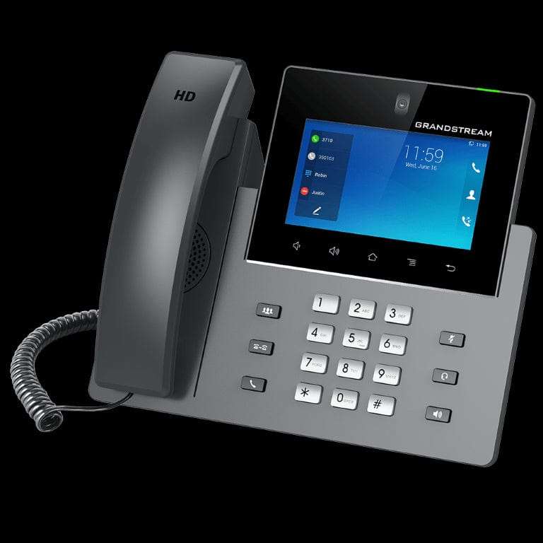 Grandstream GXV3350 16-Line Advanced 5-inch Touch Screen Video Collaboration Desk IP Phone Androi...
