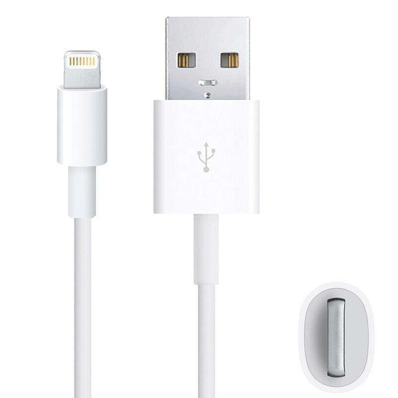 Tuff-Luv USB to Lighting Cable for Apple iPhone 6/7/8 and iPhone X - White I13_118
