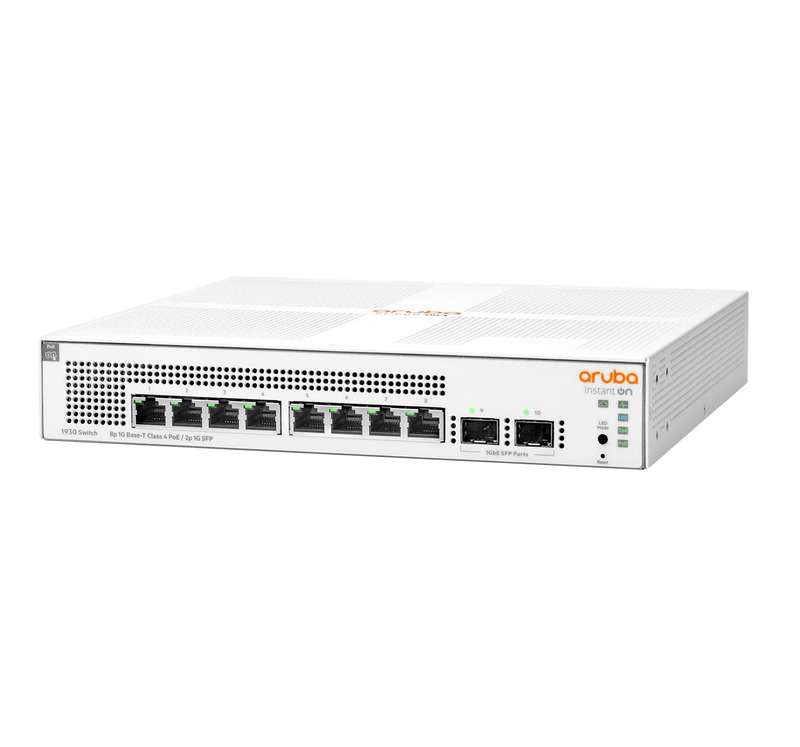 HPE JL681A Aruba Instant On 1930 8G Class4 PoE 2SFP 124W Switch