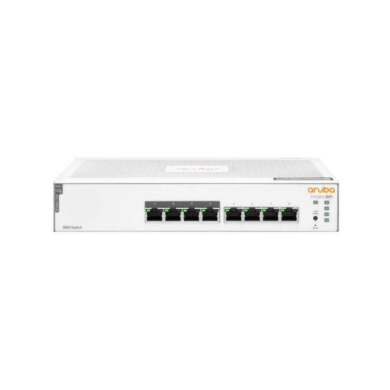 HPE Networking Instant On 1830 8-port PoE Gigabit L2 Smart Managed Switch JL811A