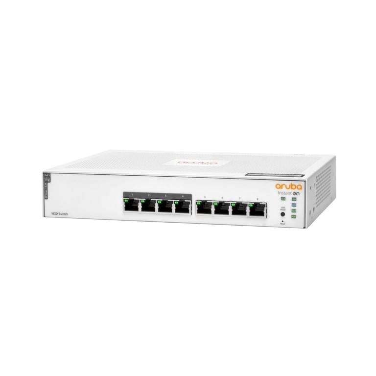 HPE Networking Instant On 1830 8-port PoE Gigabit L2 Smart Managed Switch JL811A