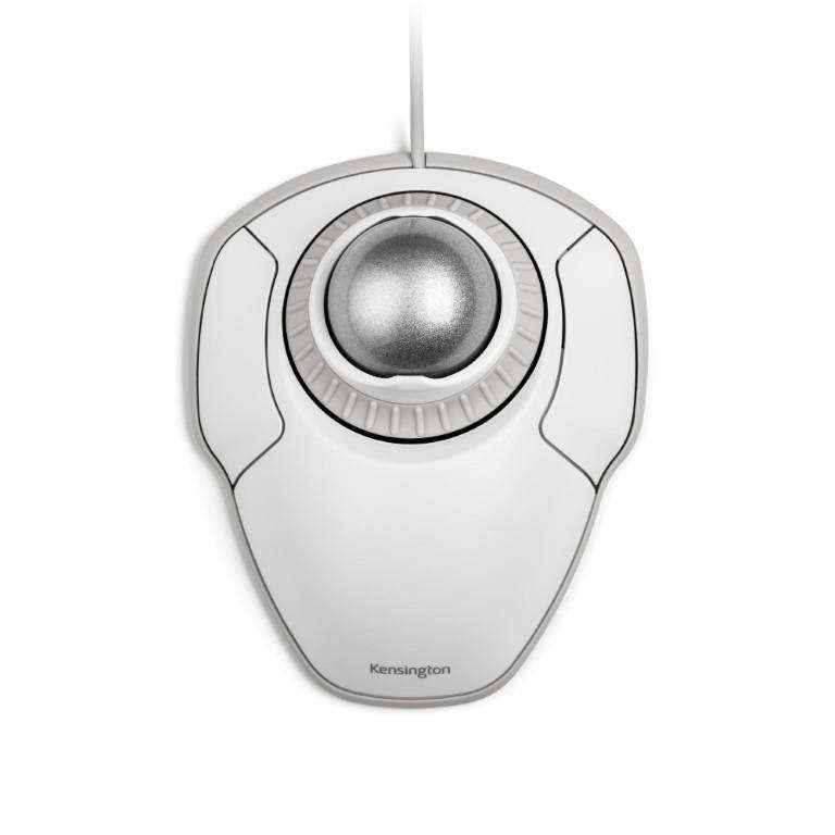 Kensington Orbit Trackball with Scroll Ring White K72500WW