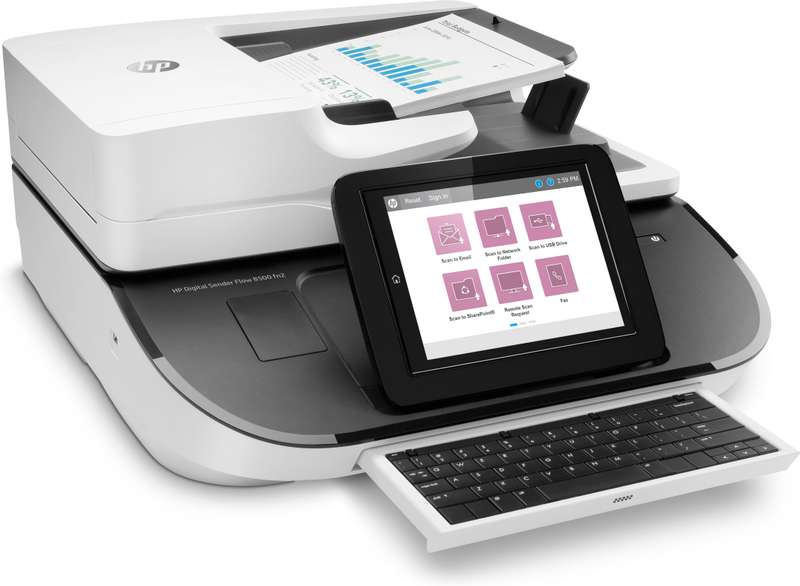 HP Digital Sender Flow 8500 Fn2 Document Capture Workstation
