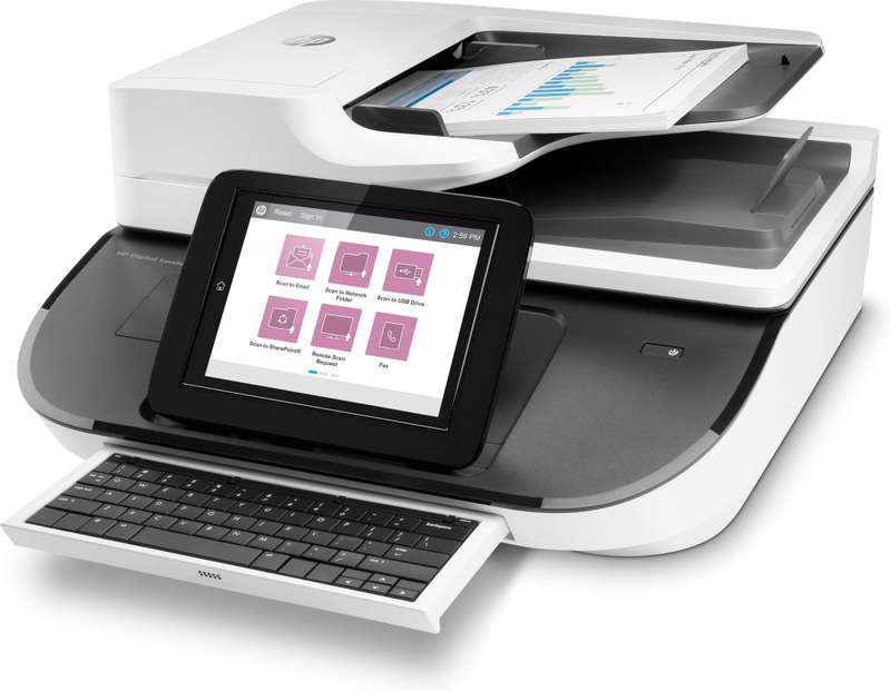HP Digital Sender Flow 8500 Fn2 Document Capture Workstation
