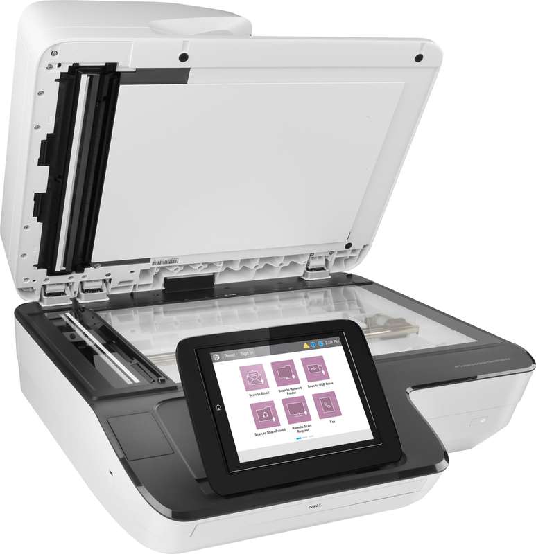 HP ScanJet Enterprise Flow N9120 fn2 Up To 120 ppm 600 x 600 dpi A3 Flatbed and ADF Scanner L2763A