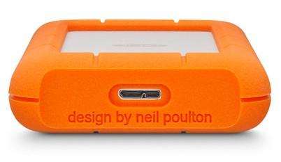 LaCie Rugged Mini 4TB Orange External Hard Drive LAC9000633