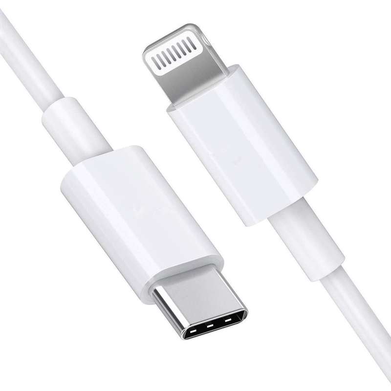 Tuff-Luv Lightning to USB C 1m Cable - White M1690