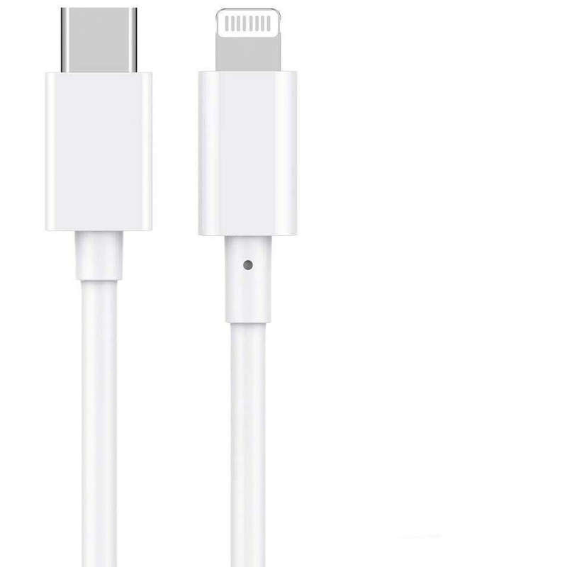Tuff-Luv 18W Lightning to USB C 1m Cable - White M1691