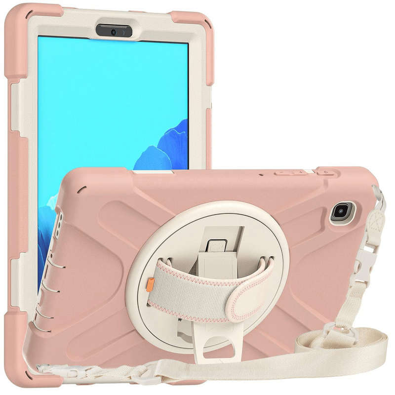 Tuff-Luv Armour Jack Rugged Case for Samsung Galaxy A7 Lite SM-T220/T225 - Pink MF1121
