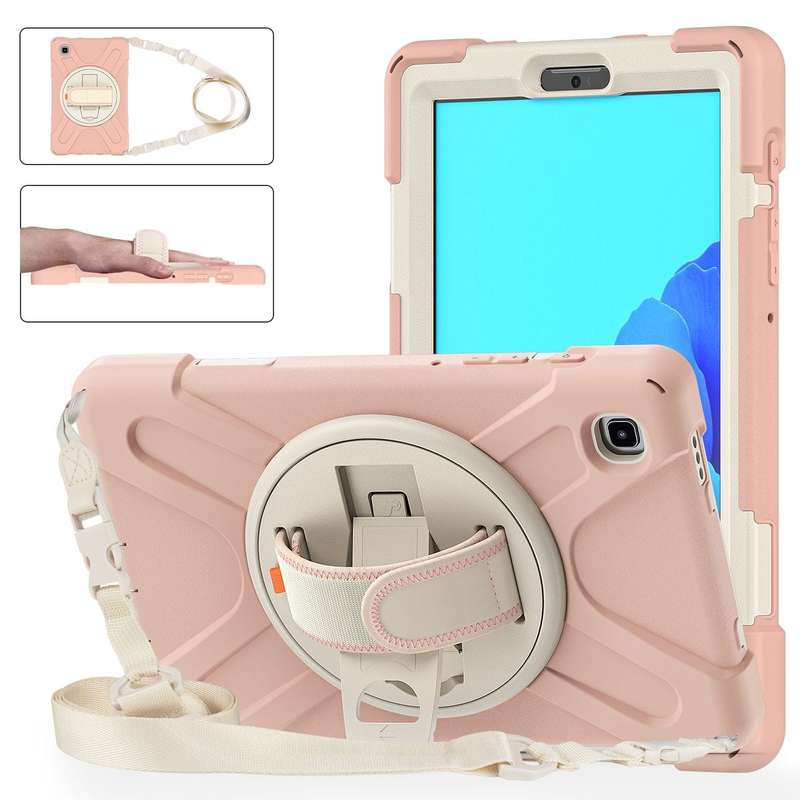 Tuff-Luv Armour Jack Rugged Case for Samsung Galaxy A7 Lite SM-T220/T225 - Pink MF1121