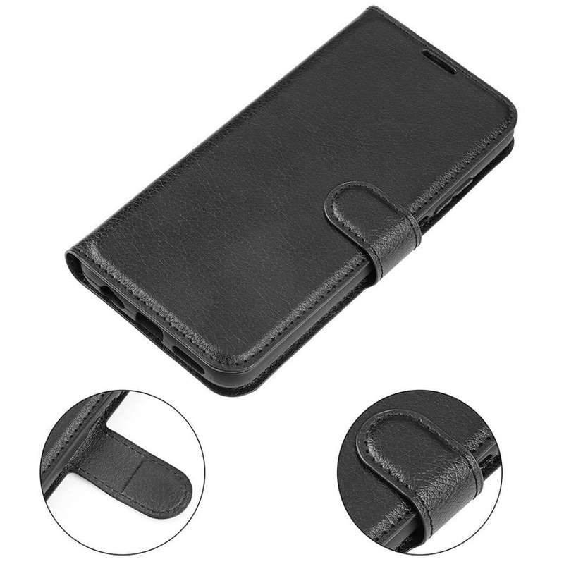 Tuff-Luv Essentials Book Sytle Case for Samsung Galaxy A23 - Black MF1159