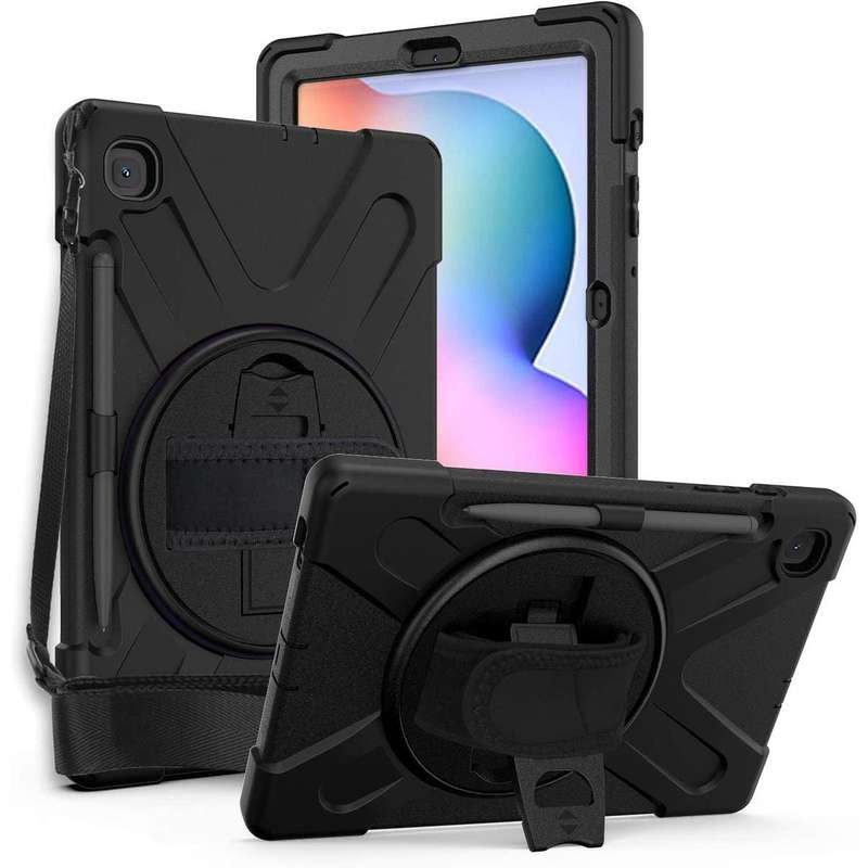 Tuff-Luv 10.4-inch Rugged Armour Jack Case Stand Black MF2005