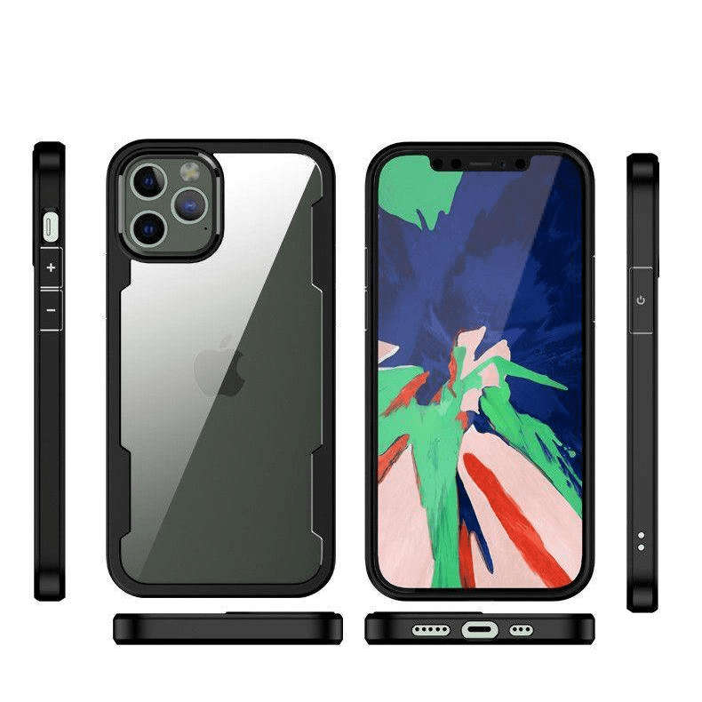 Tuff-Luv Xtreme Shockproof Crystal Case Black MF3231
