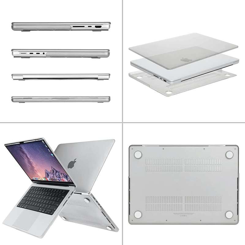 Tuff-Luv 14-inch Hard Shell Case for MacBook Pro - Clear MF870