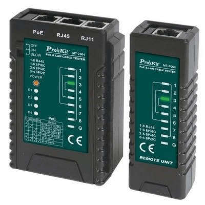 Pro'sKit PoE RJ45 Cable Tester MT-7064