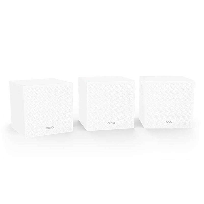 Tenda Nova wireless router Gigabit Ethernet Tri-band (2.4 GHz / 5 GHz / 5 GHz) 3G White
