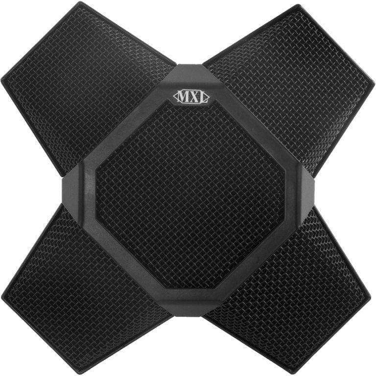 Zoom Room MXL Table or Ceiling Microphone - 360 Degree Pickup and Daisy Chain MXL AC-360-Z V2 Black
