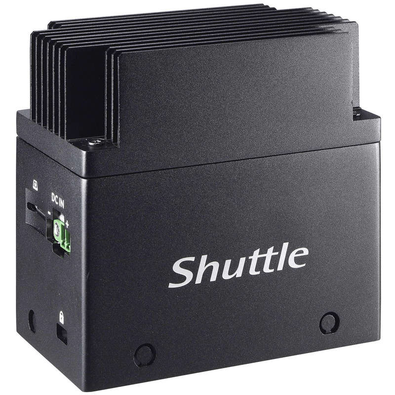 Shuttle EDGE EN01J4 Intel PentiumÂ® J4205 8GB LPDDR4-SDRAM 64GB EMMC Black Mini PC
