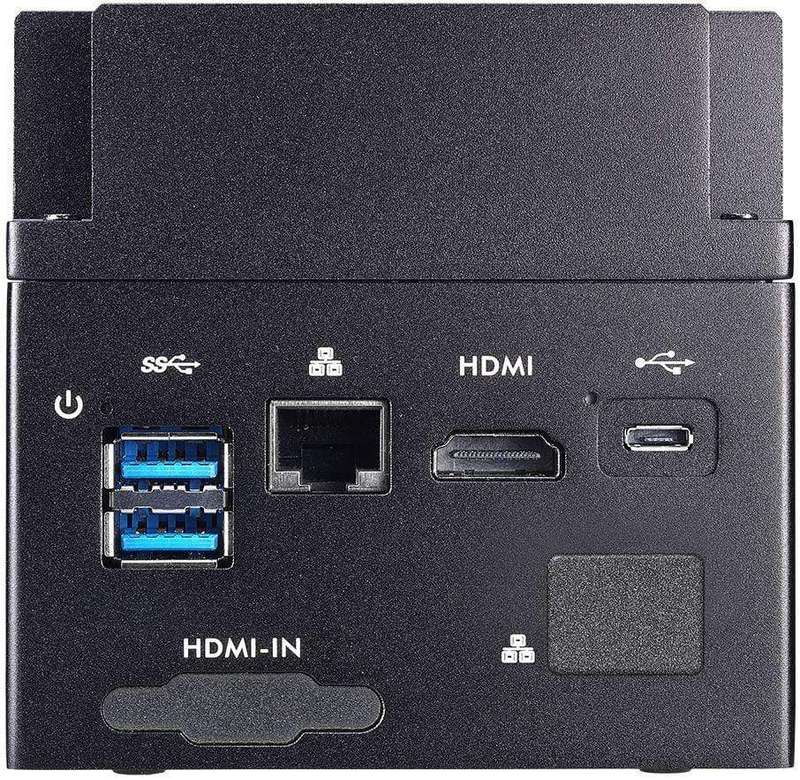 Shuttle EDGE EN01J4 Intel PentiumÂ® J4205 8GB LPDDR4-SDRAM 64GB EMMC Black Mini PC
