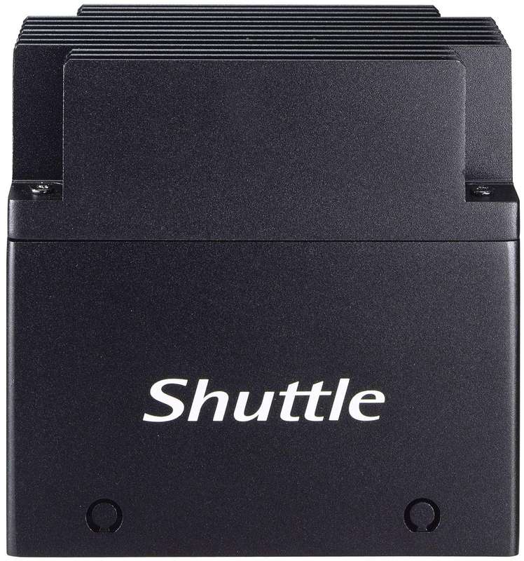Shuttle EDGE EN01J4 Intel PentiumÂ® J4205 8GB LPDDR4-SDRAM 64GB EMMC Black Mini PC