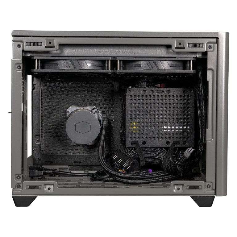 Cooler Master MasterBox NR200P MAX Mini-ITX Case with PSU and Cooling Solution