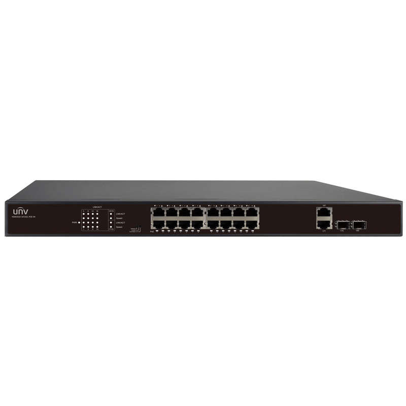 Uniview NS2010 16-port 10/100Mbps PoE Switch NS2010-16T2GC-POE