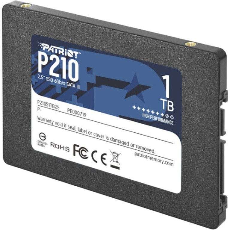 Patriot P210 2.5-inch 1TB Serial ATA III Internal SSD P210S1TB25