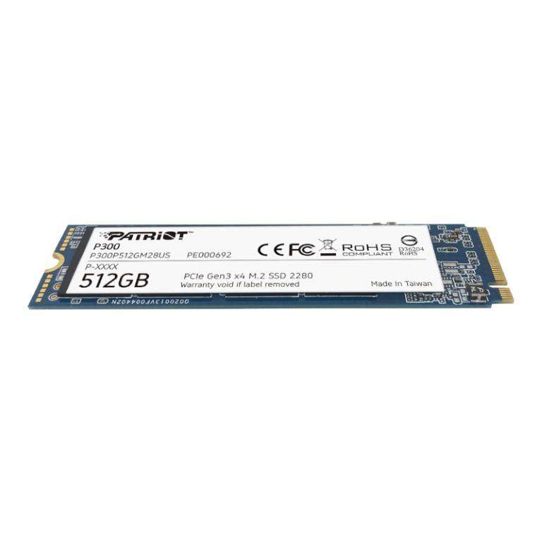 Patriot P300 M.2 512GB PCIe NVMe Internal SSD P300P512GM28