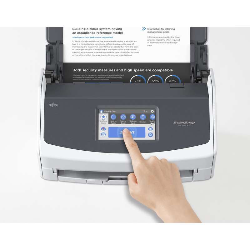 Fujitsu ScanSnap iX1600 ADF + Manual feed scanner 600 x 600 DPI A4 Black White PA03770-B401