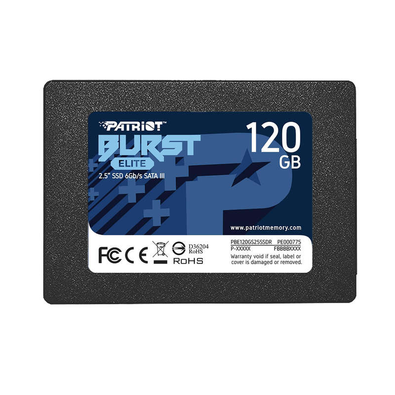 Patriot Burst Elite 2.5-inch 120GB Serial ATA III Internal SSD PBE120GS25SSDR