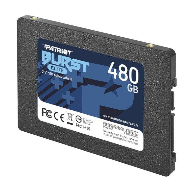 Patriot Burst Elite 2.5-inch 480GB Serial ATA III Internal SSD PBE480GS25SSDR