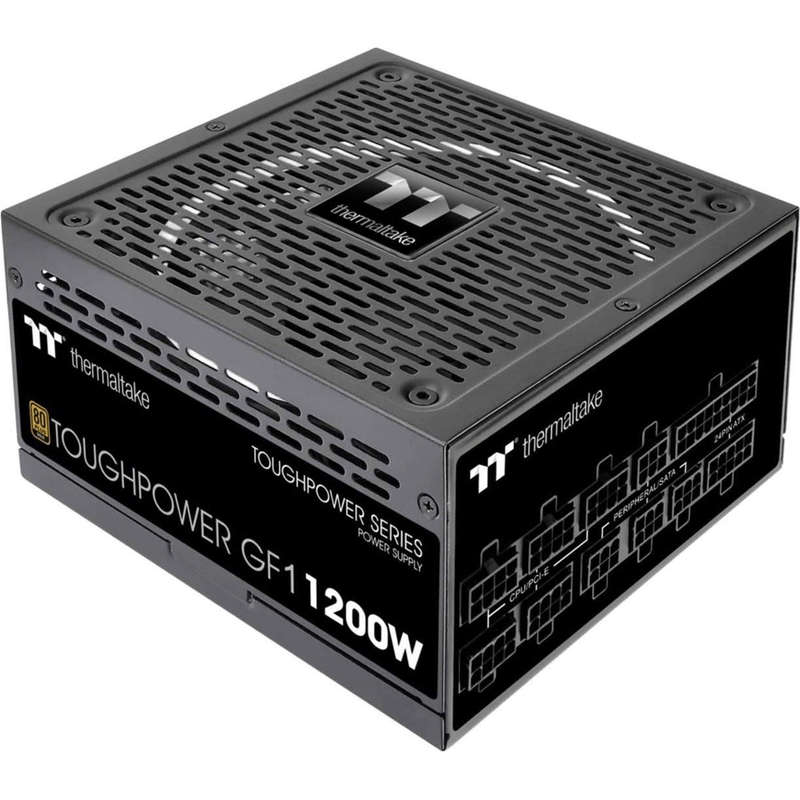 Thermaltake Toughpower GF1 1200W 80 Plus Gold Fully Modular ATX Black Power Supply PS-TPD-1200FNF...