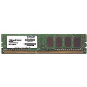 Patriot PSD34G16002 Memory Module 4GB DDR3 1600MHz