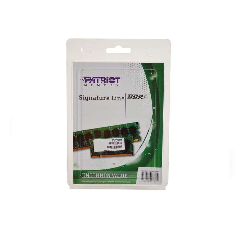 Patriot PSD34G16002S Memory Module 4GB DDR3 1600MHz