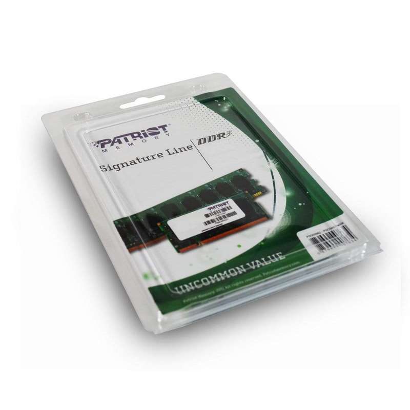 Patriot PSD34G16002S Memory Module 4GB DDR3 1600MHz