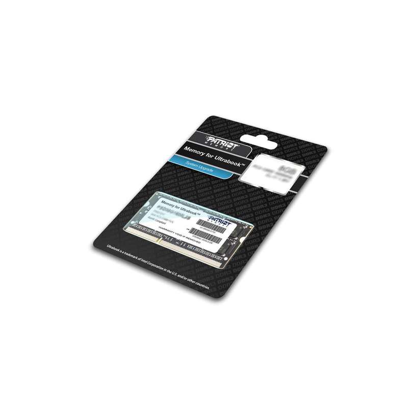 Patriot PSD34G1600L2S Memory Module 4GB DDR3L 1600MHz