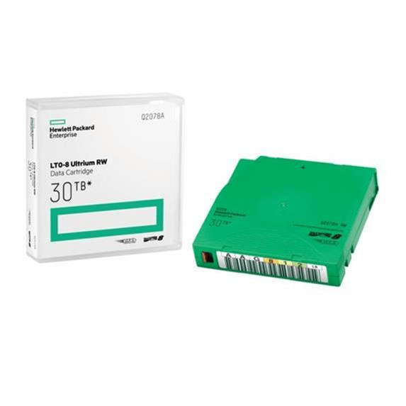 HPE LTO-8 Ultrium 30TB RW Data Cartridge  Up to 360 MB/s Transfer Rate