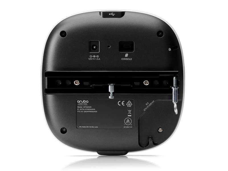 HPE Aruba AP-505 Dual Radio 2x2:2 802.11ax Campus Access Point R2H28A
