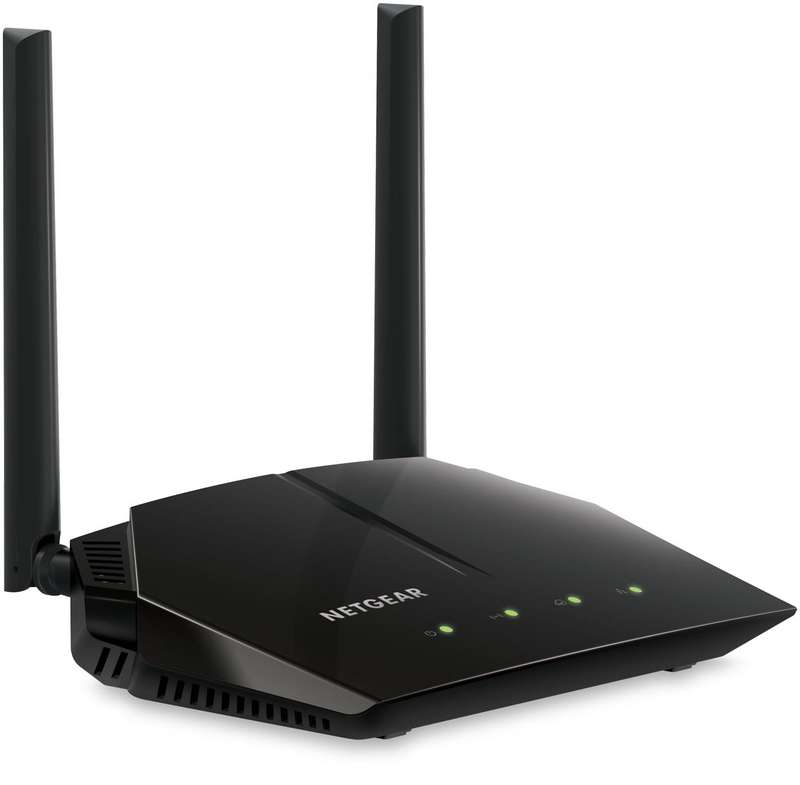 Netgear R6120 Wi-Fi 5 Wireless Router - Dual-band 2.4GHz and 5GHz Fast Ethernet Black R6120-100PES
