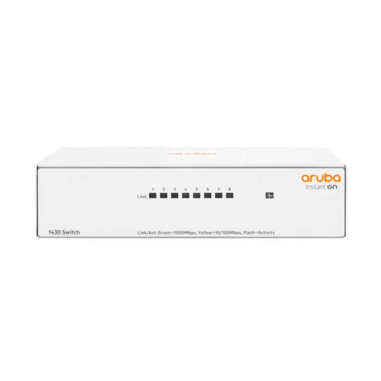 HPE Networking Instant On 1430 8-port Gigabit Unmanaged L2 Switch R8R45A
